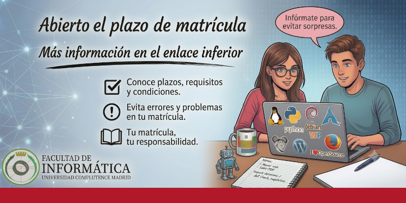 Matrícula curso 2026-2027