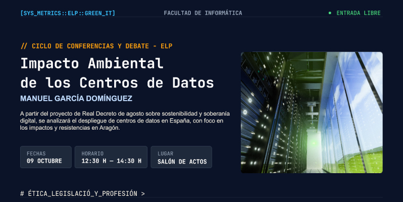 Impacto ambiental de los centros de datos