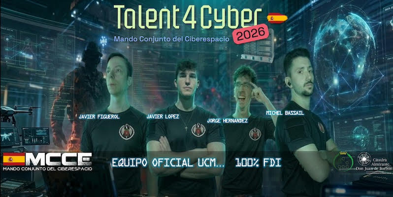Talent4Cyber: Equipo oficial UCM 100% FDI